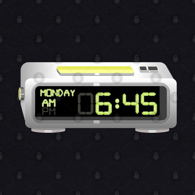 Monday morning alarm clock by mailboxdisco